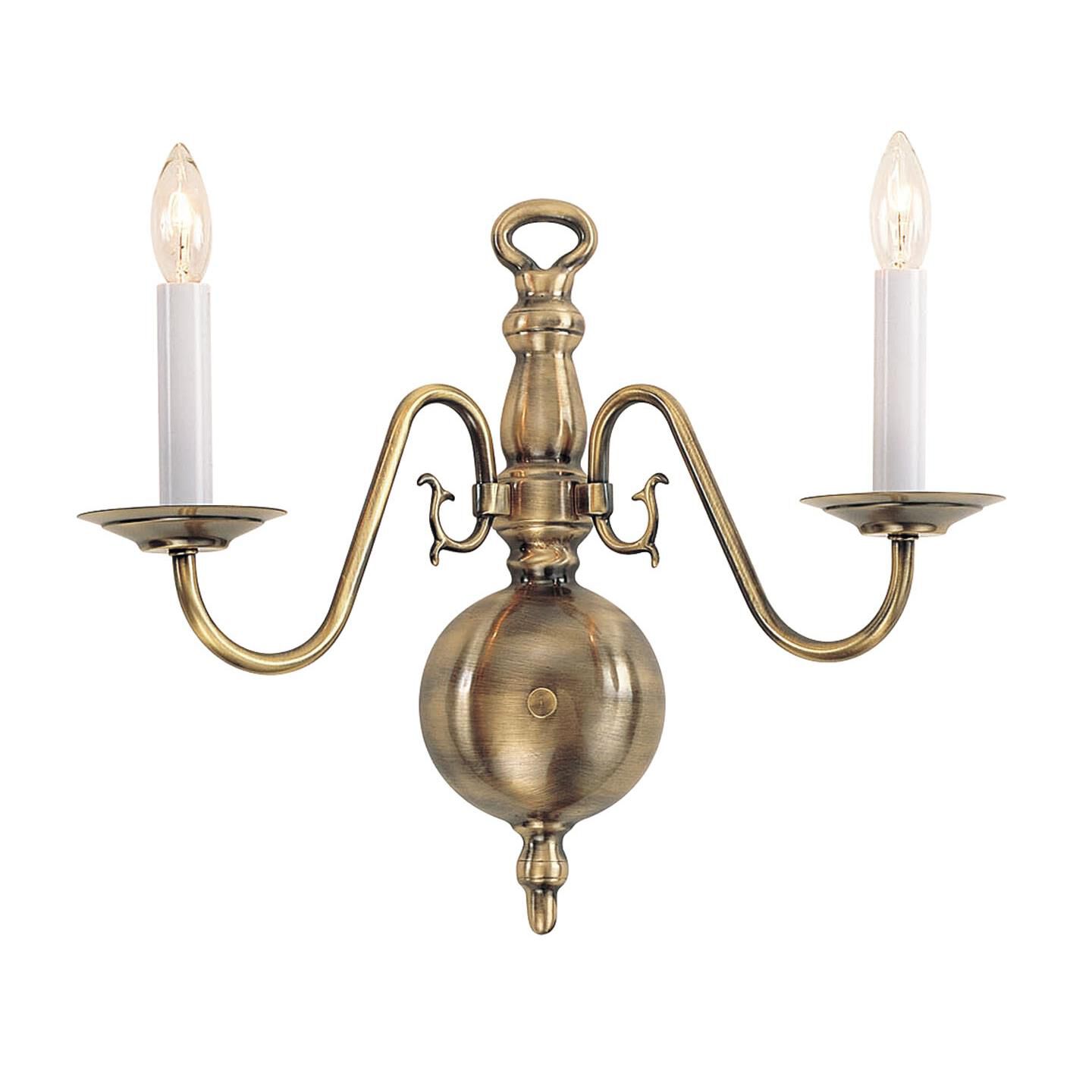 Shown in Antique Brass finish